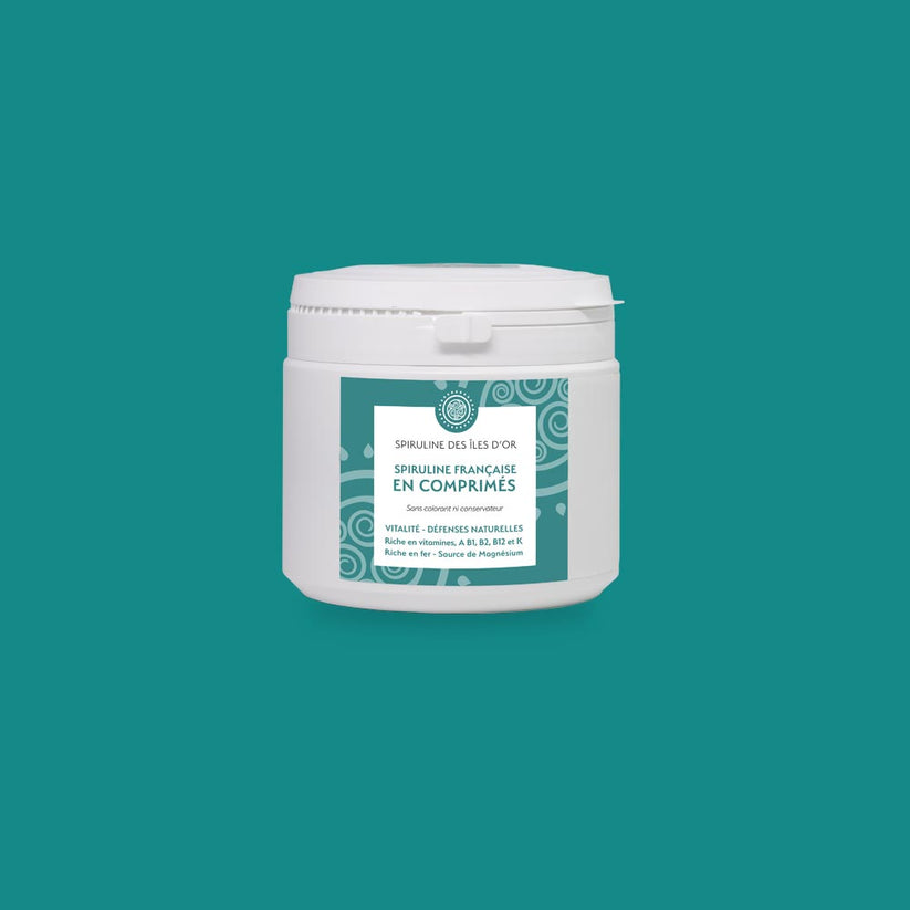 Spiruline BIO en comprimés pot 300 grammes