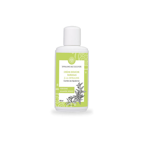 Crème douche surgras à la Spiruline fabriquée par la Maison Berthe Guilhem Crème douche surgras à la Spiruline fabriquée par la Maison Berthe Guilhem