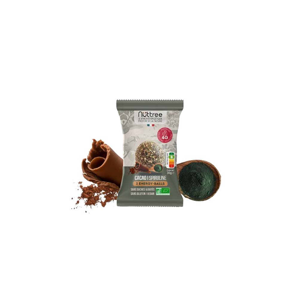 Energy Balls Cacao / Spiruline