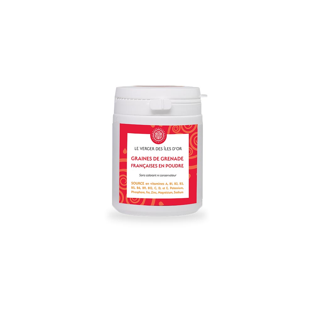 Graines de grenade BIO en poudre