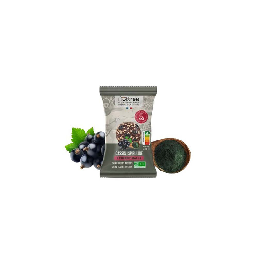 Energy Balls Cassis / Spiruline