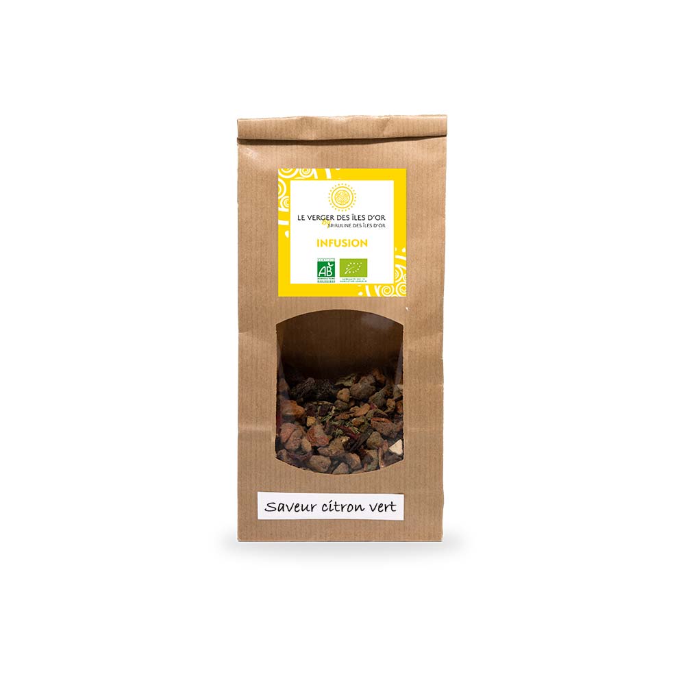 Infusion citron vert bio