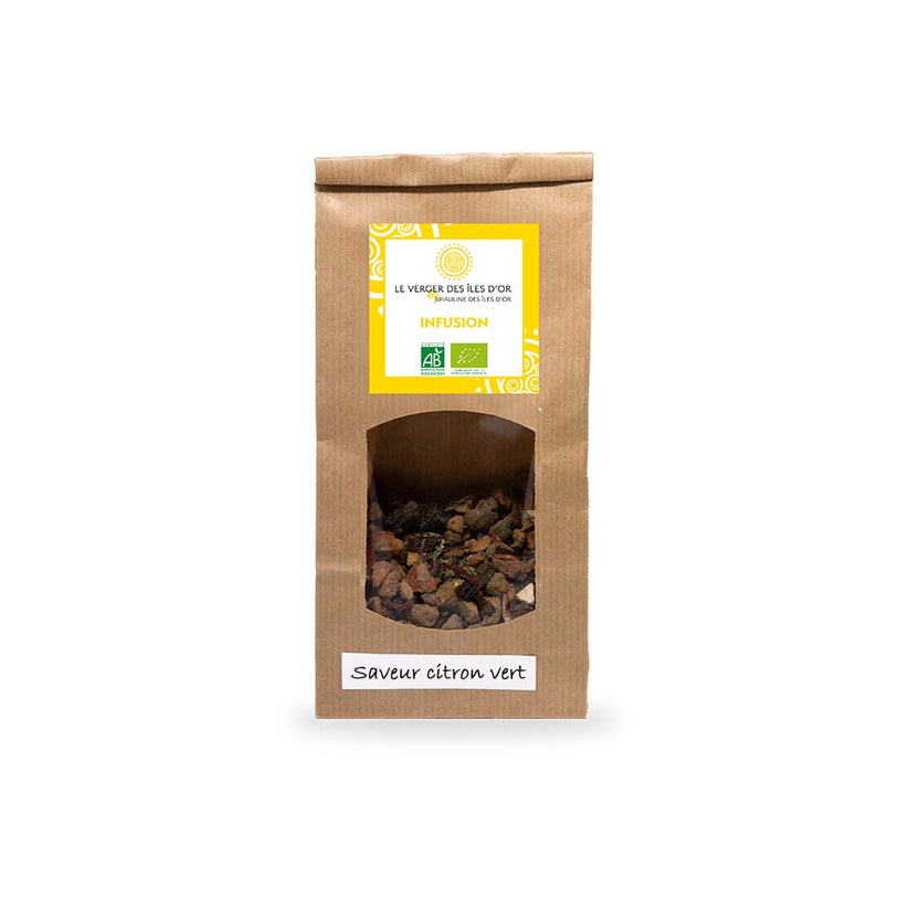 Infusion citron vert bio